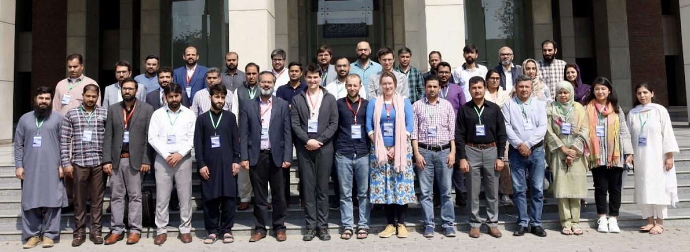 Participants and organisers of the Cryospheric Modelling workshop at SSE, LUMS