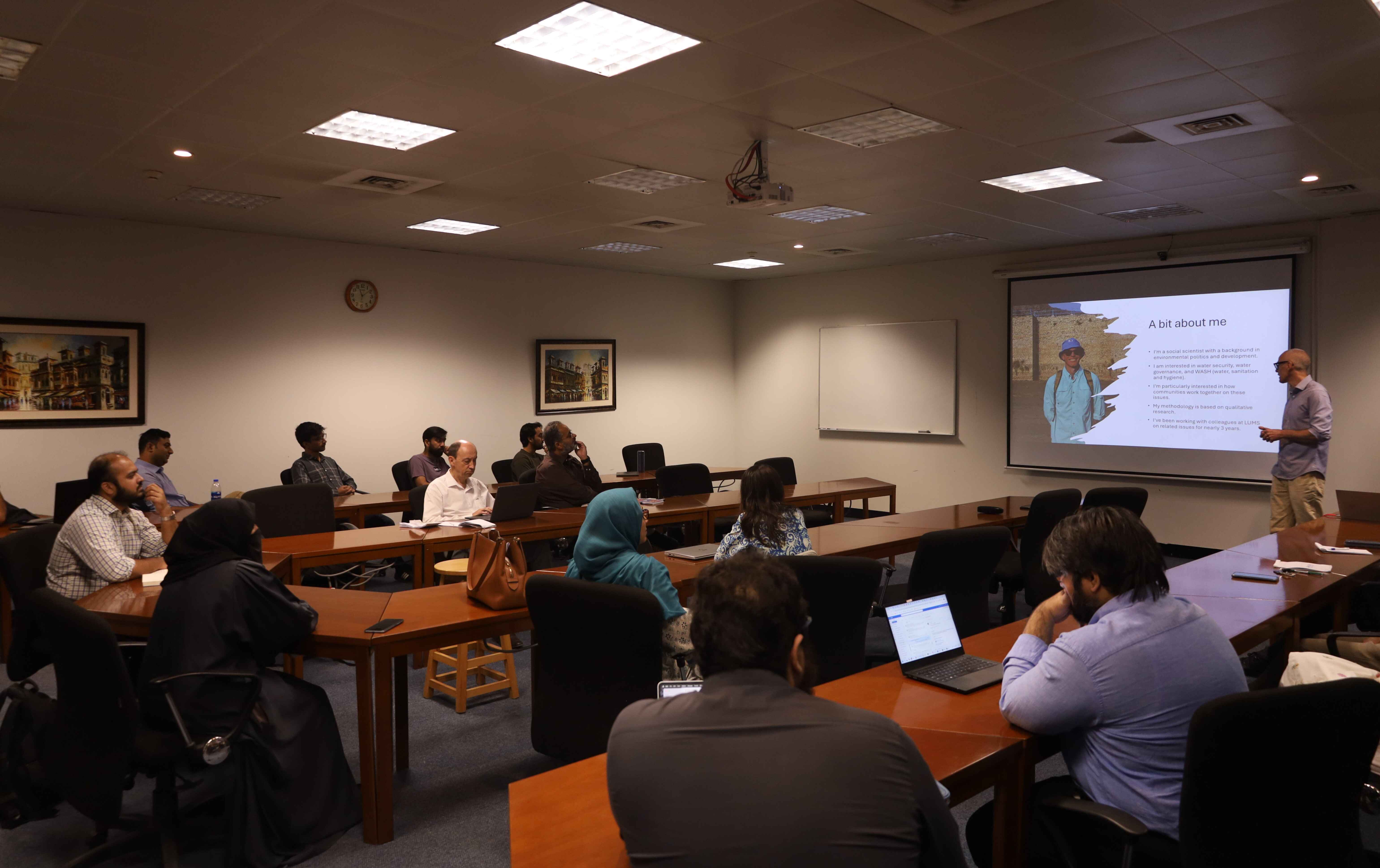Seminar on Field Methods for Environmental Research | Center of Water ...