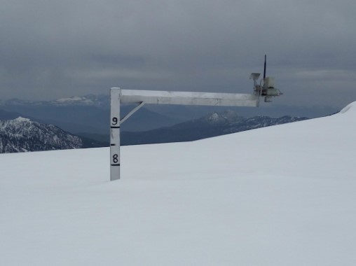 Snow depth sensor