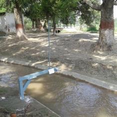 Canal telemetry in Sarhali near Mustafabad