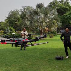 UAV testing within LUMS premises by WIT Researchers