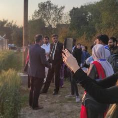 LUMS Digital Sustainable Agriculture Facility visit during the Nexus Summit 2024