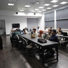 Presentation underway for the 2025 Summer Mentorship Program at WIT: Showcasing insights and experiences from the program.